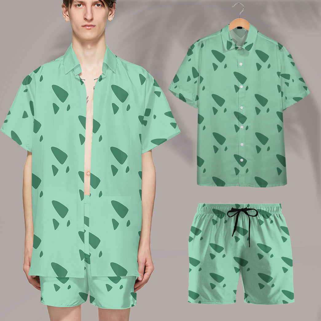 Bulbasaur Custom Short Sleeve Shirt