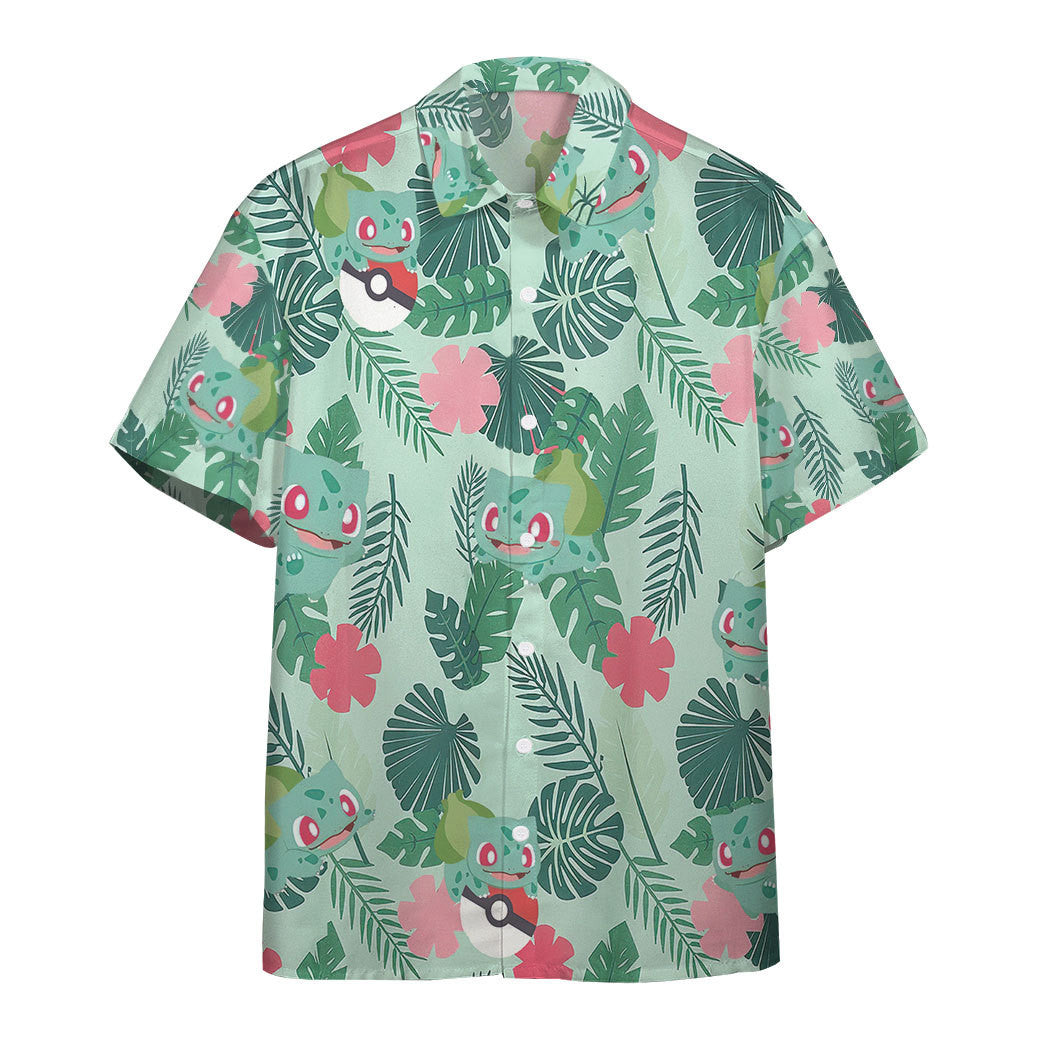 Bulbasaur Pokémon x Hawaii Custom Hawaiian Shirt