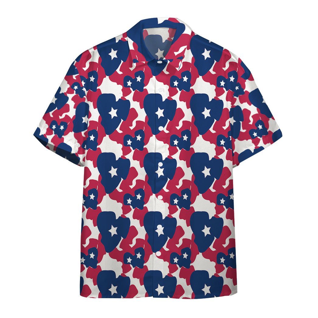 Camo In National USA Custom Hawaii Shirt