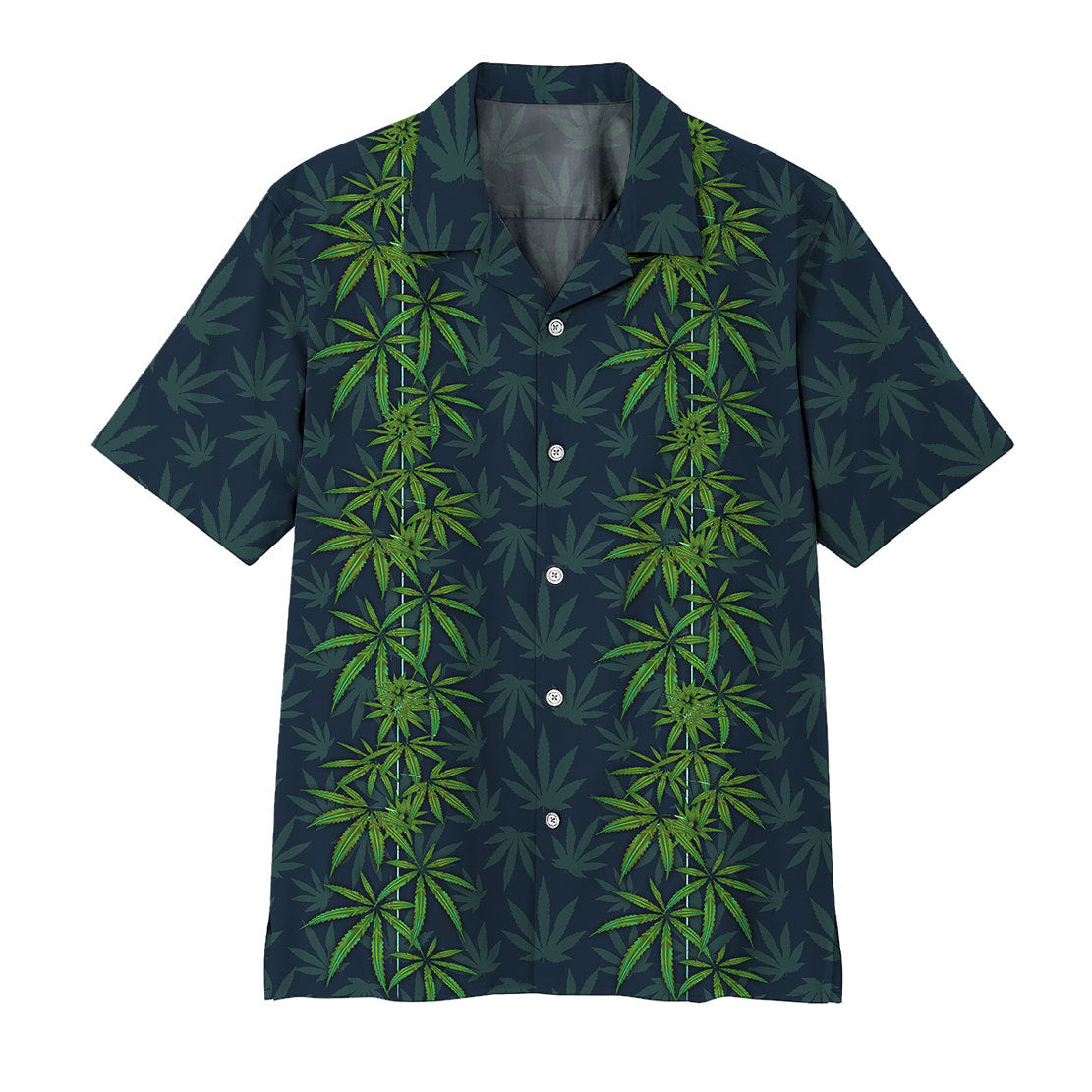 Cannabis Leaves Hawaii Shirt