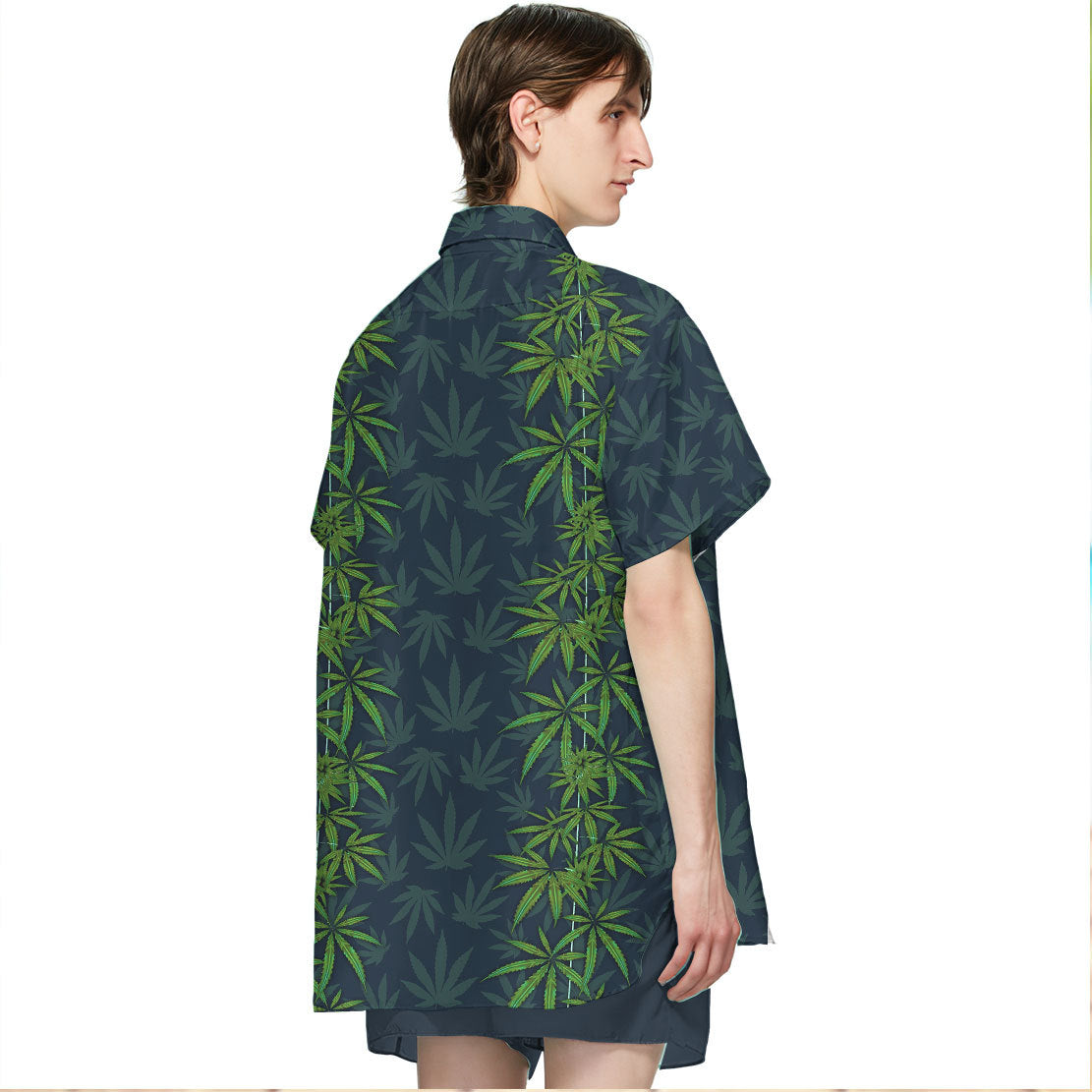 Cannabis Leaves Hawaii Shirt 5