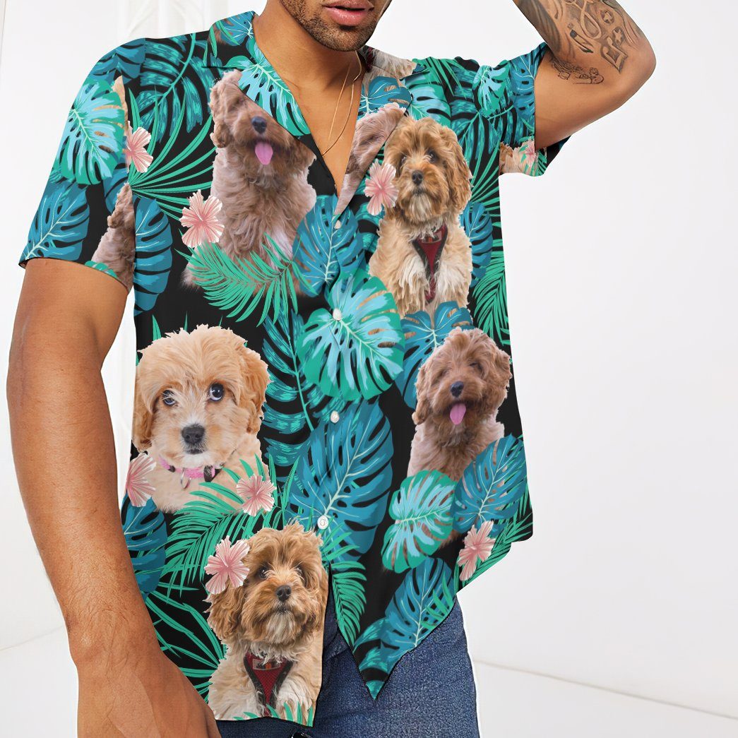 Cavoodle Dog Summer Custom Short Sleeve Shirt 5