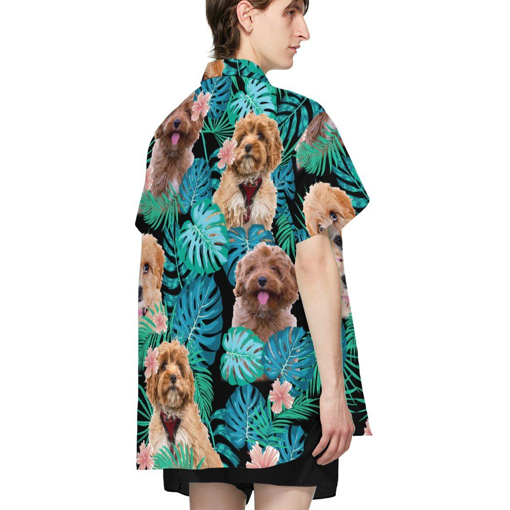 Cavoodle Dog Summer Custom Short Sleeve Shirt