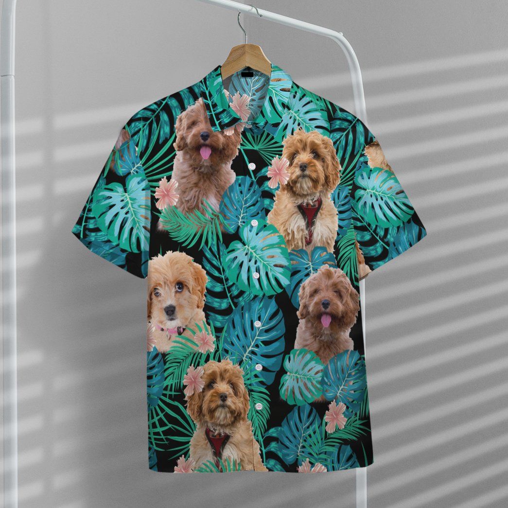 Cavoodle Dog Summer Custom Short Sleeve Shirt