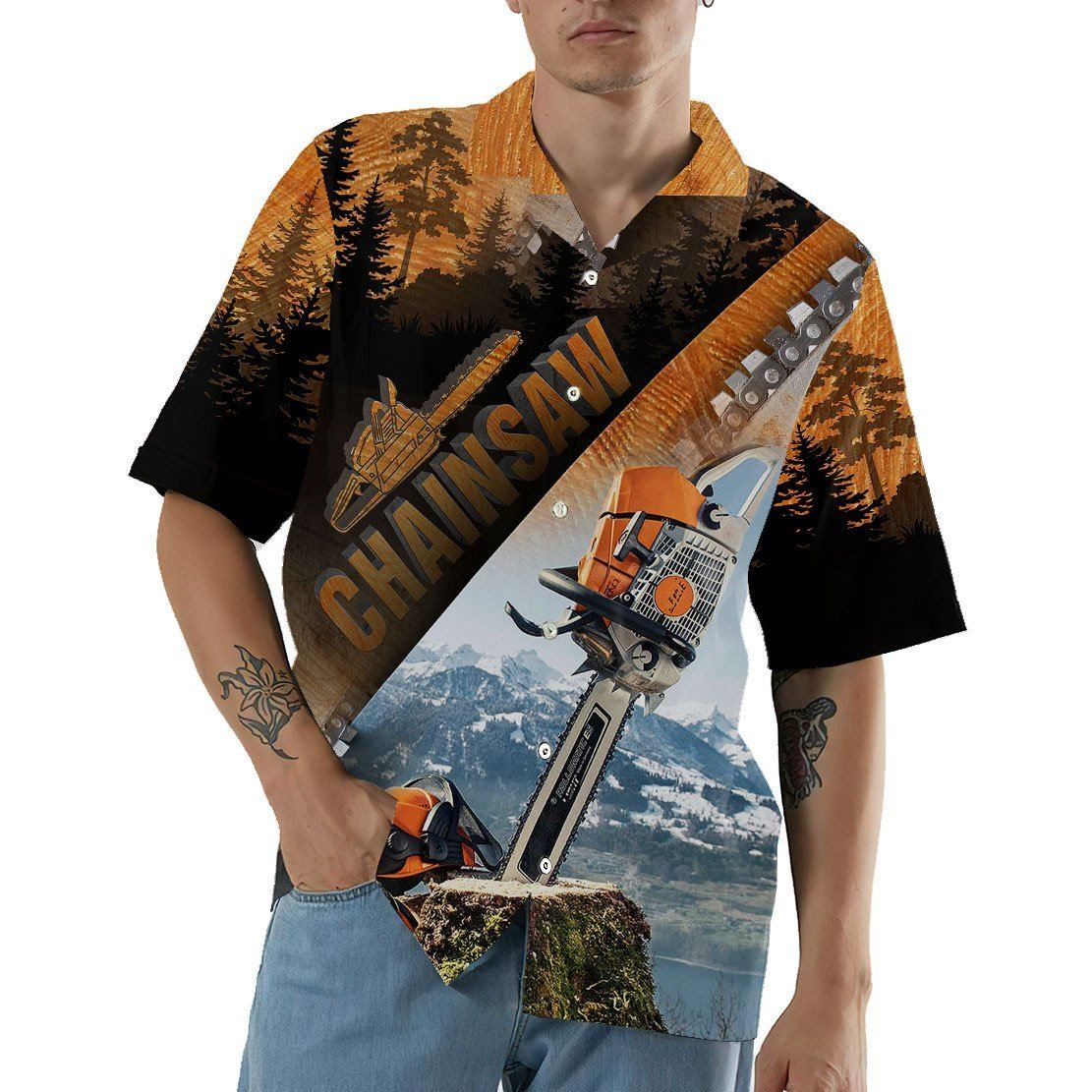 Chainsaw Hawaii Shirt 3