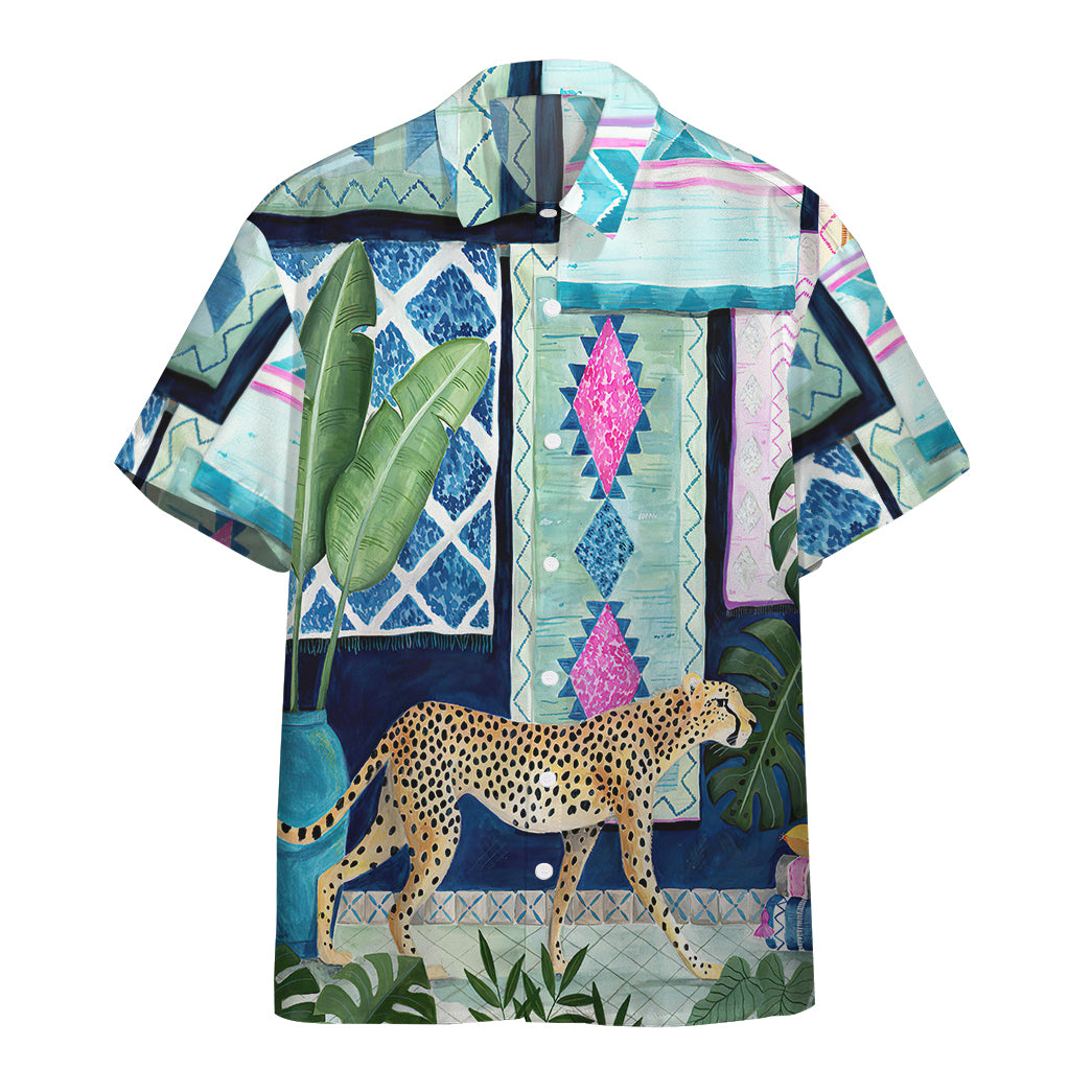 Cheetah in Morocco Hawaii Shirt