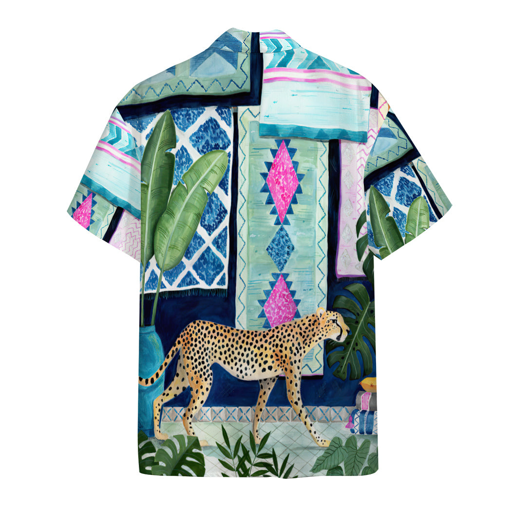 Cheetah in Morocco Hawaii Shirt