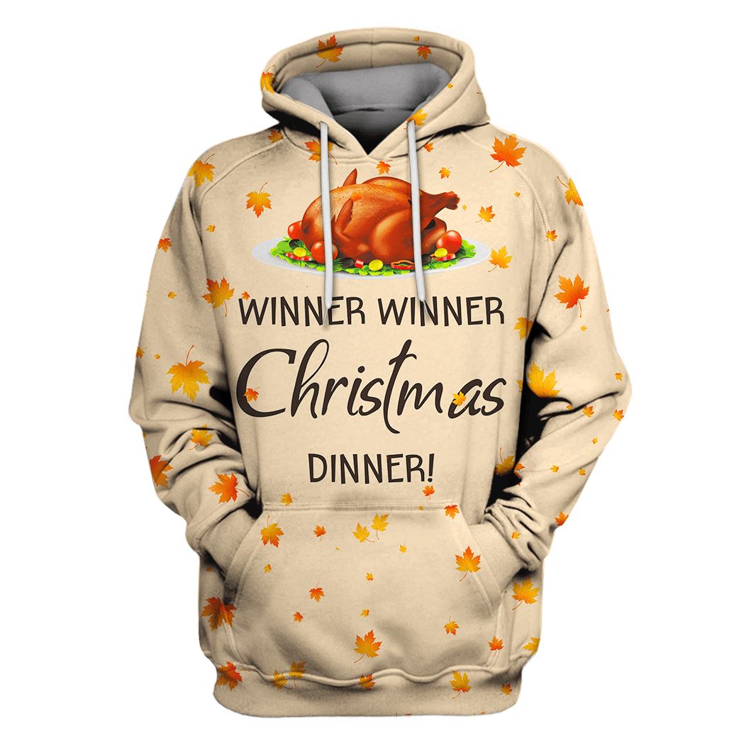 Christmas Dinner Custom T-shirt – Hoodies Apparel