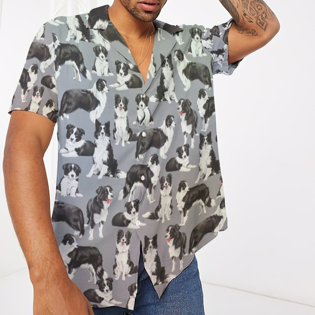 Collie Dogs Custom Hawaii Shirt