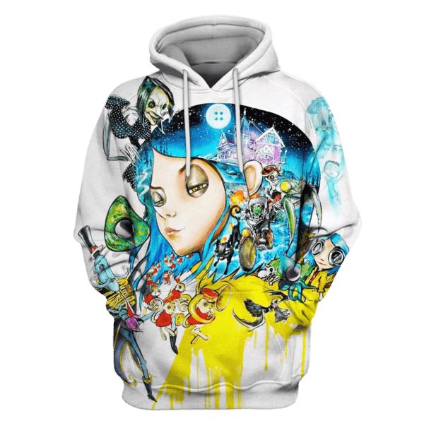 coraline and Ghost Town Hoodies – T-Shirts Apparel