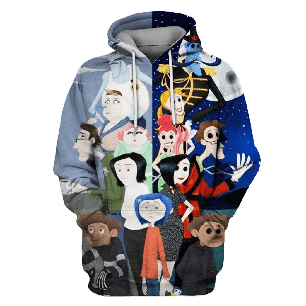 Coraline And The Secret World Hoodies – T-Shirts Apparel