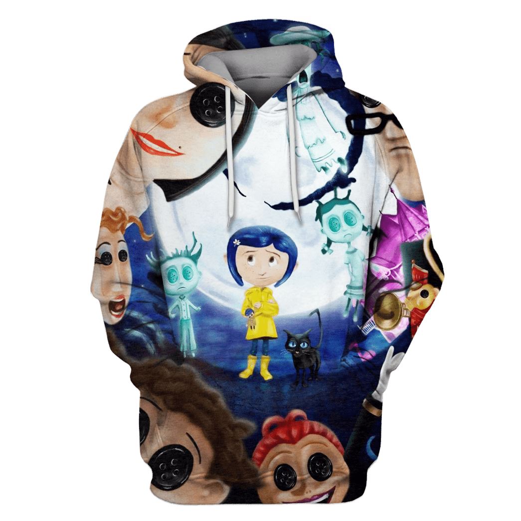 Coraline Custom Hoodies T-Shirt Apparel