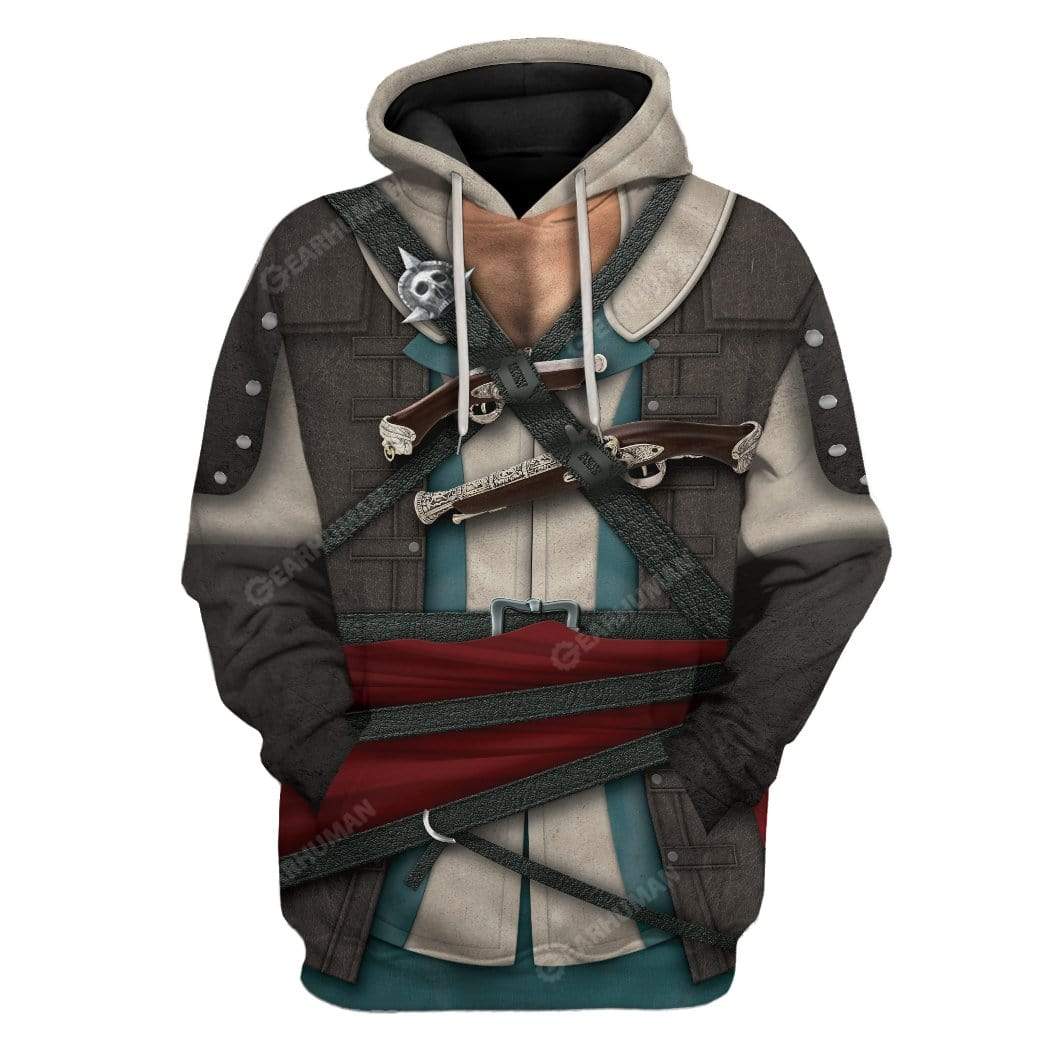 Cosplay Assassin’s Creed IV 4 Black Flag Edward Kenway T-Shirts Hoodies Apparel