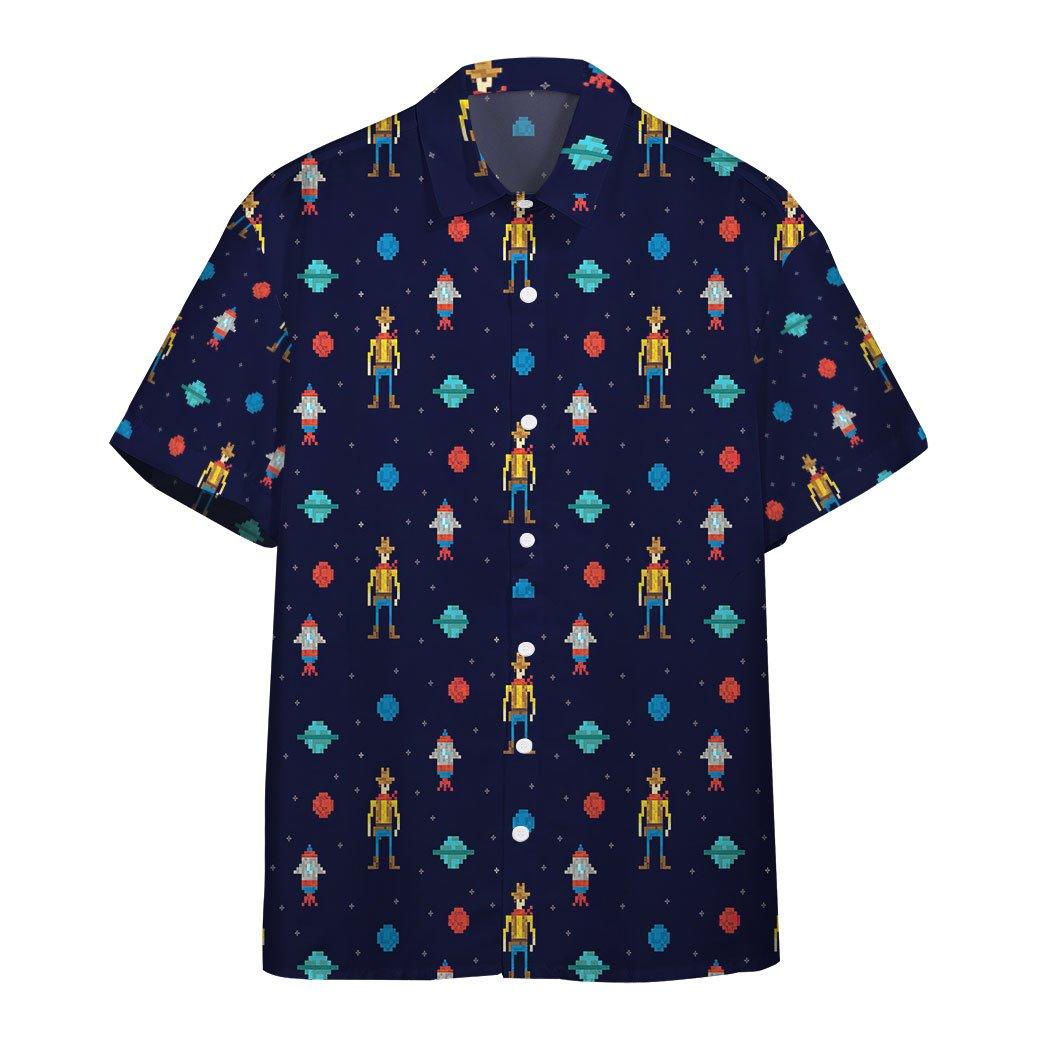 Cowboy In Space Custom Hawaii Shirt