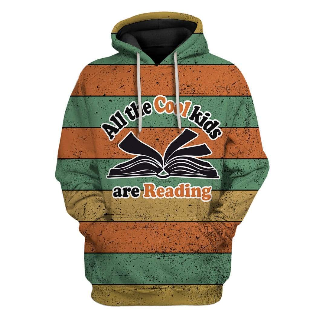 Custom All The Cool Kids Are Reading Apparel