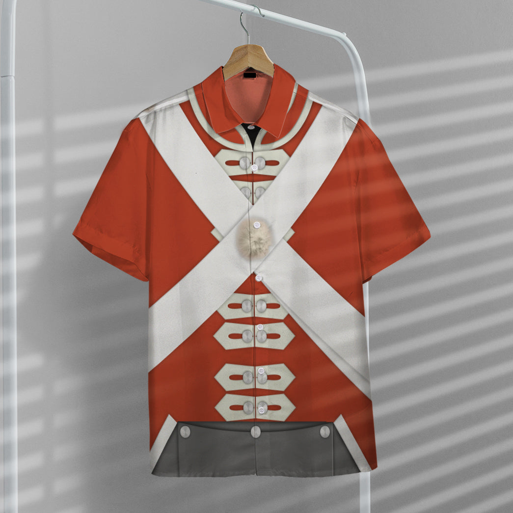Custom British Army Redcoats Hawaii Shirt 7