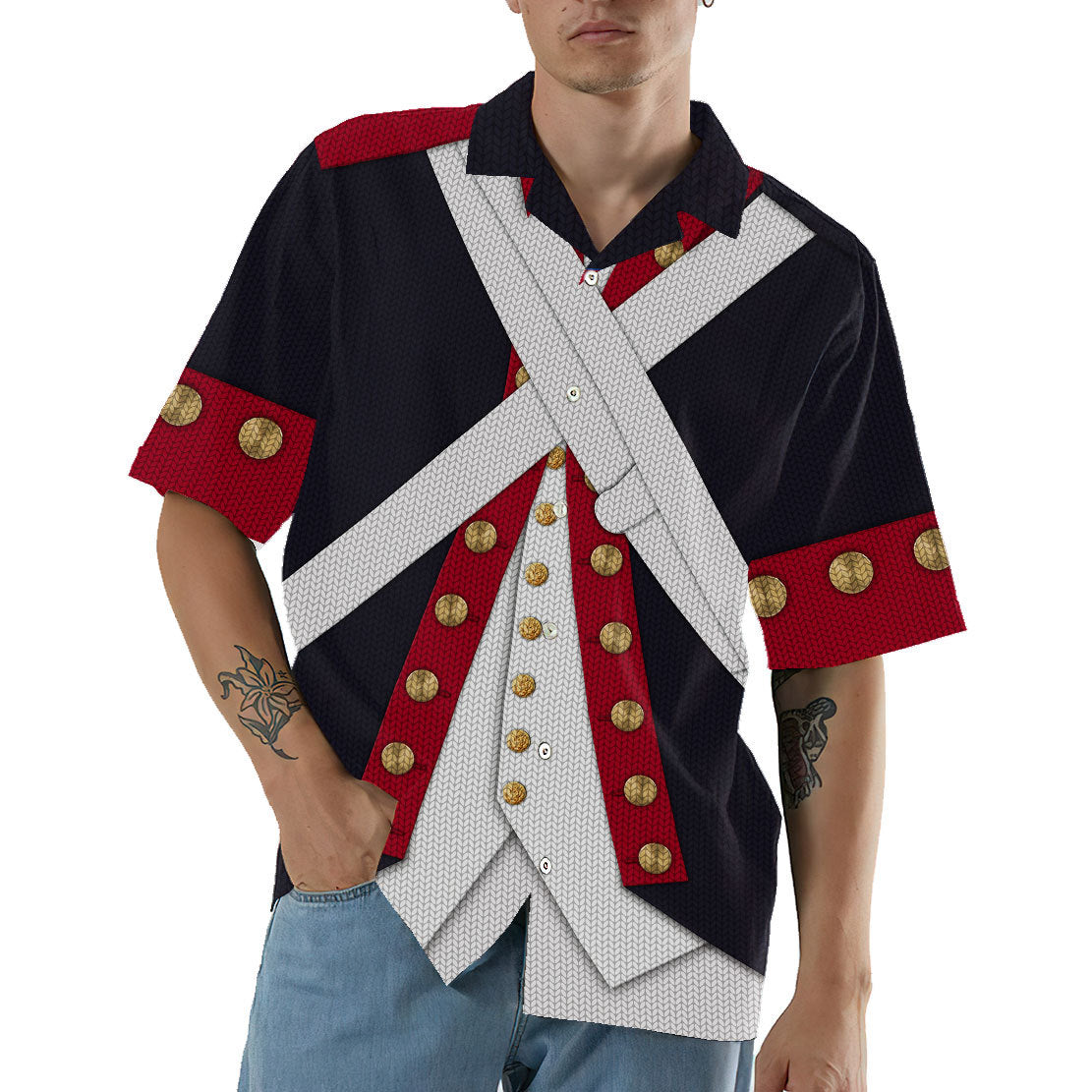 Custom Continental Army Hawaii Shirt