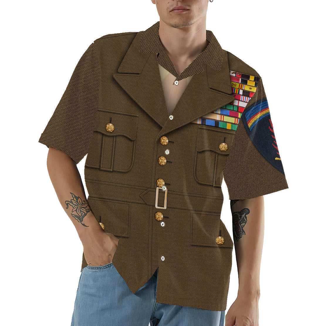 Custom Dwight D. Eisenhower Hawaii Shirt