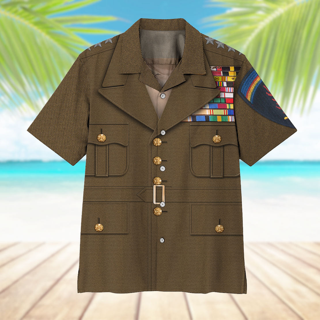 Custom Dwight D. Eisenhower Hawaii Shirt