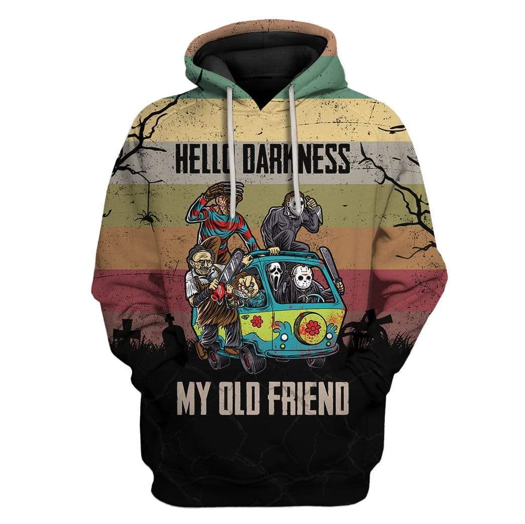 Custom Hello Darkness My Old Friend Apparel