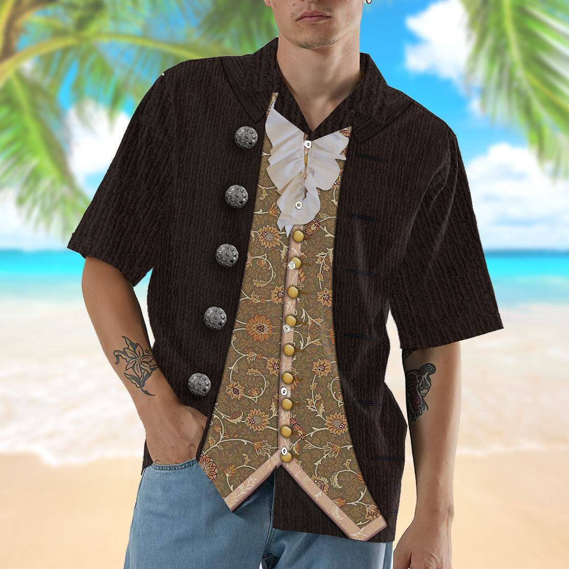 Custom James Monroe Hawaii Shirt