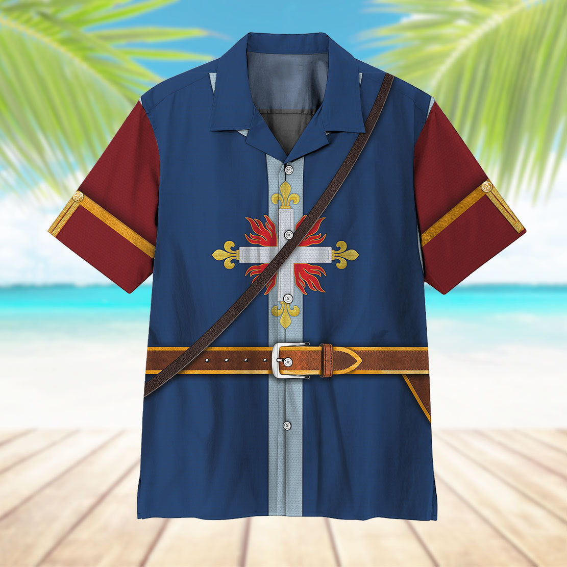 Custom King's Musketeer Hawaii Shirt 5