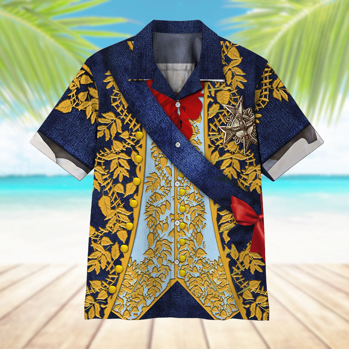 Custom Louis XV Hawaii Shirt