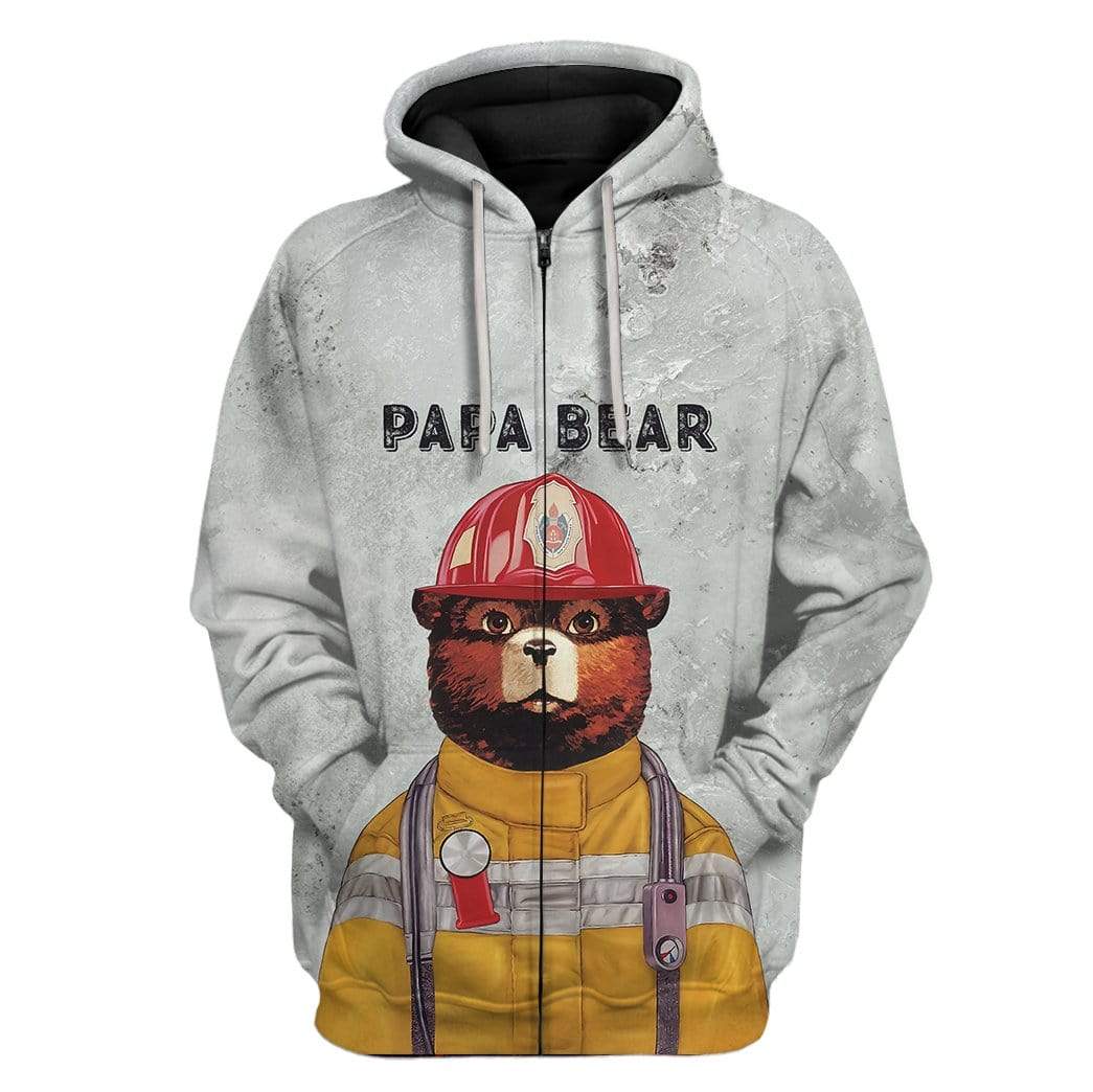 Custom Papa Bear Apparel