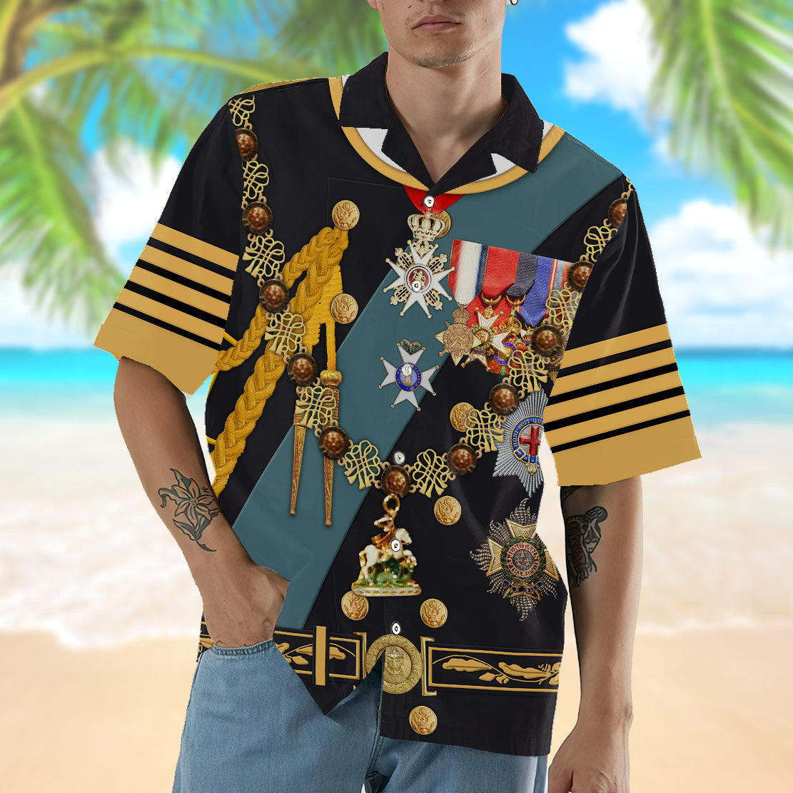 Custom Prince Charles Hawaii Shirt