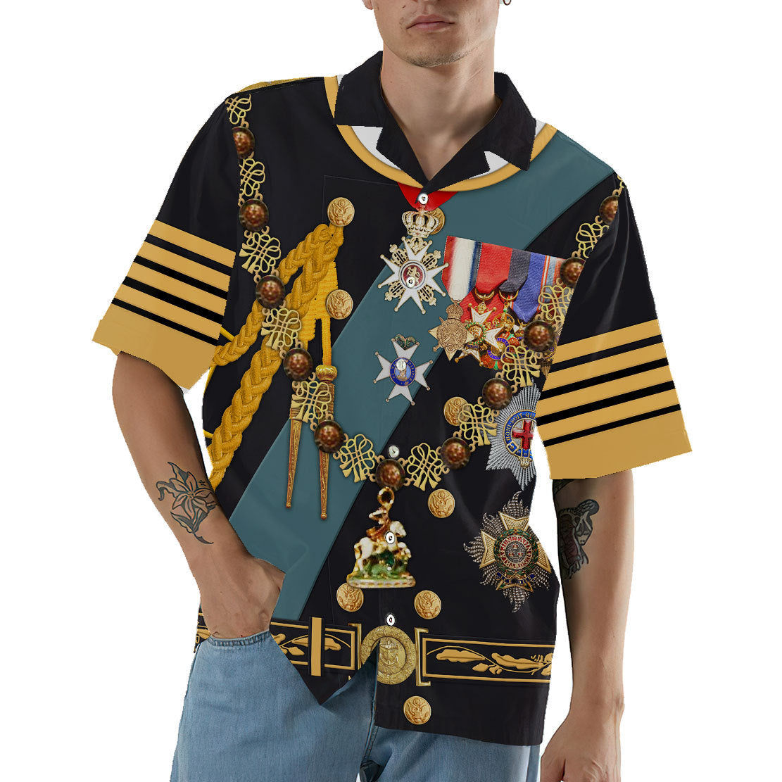 Custom Prince Charles Hawaii Shirt 3