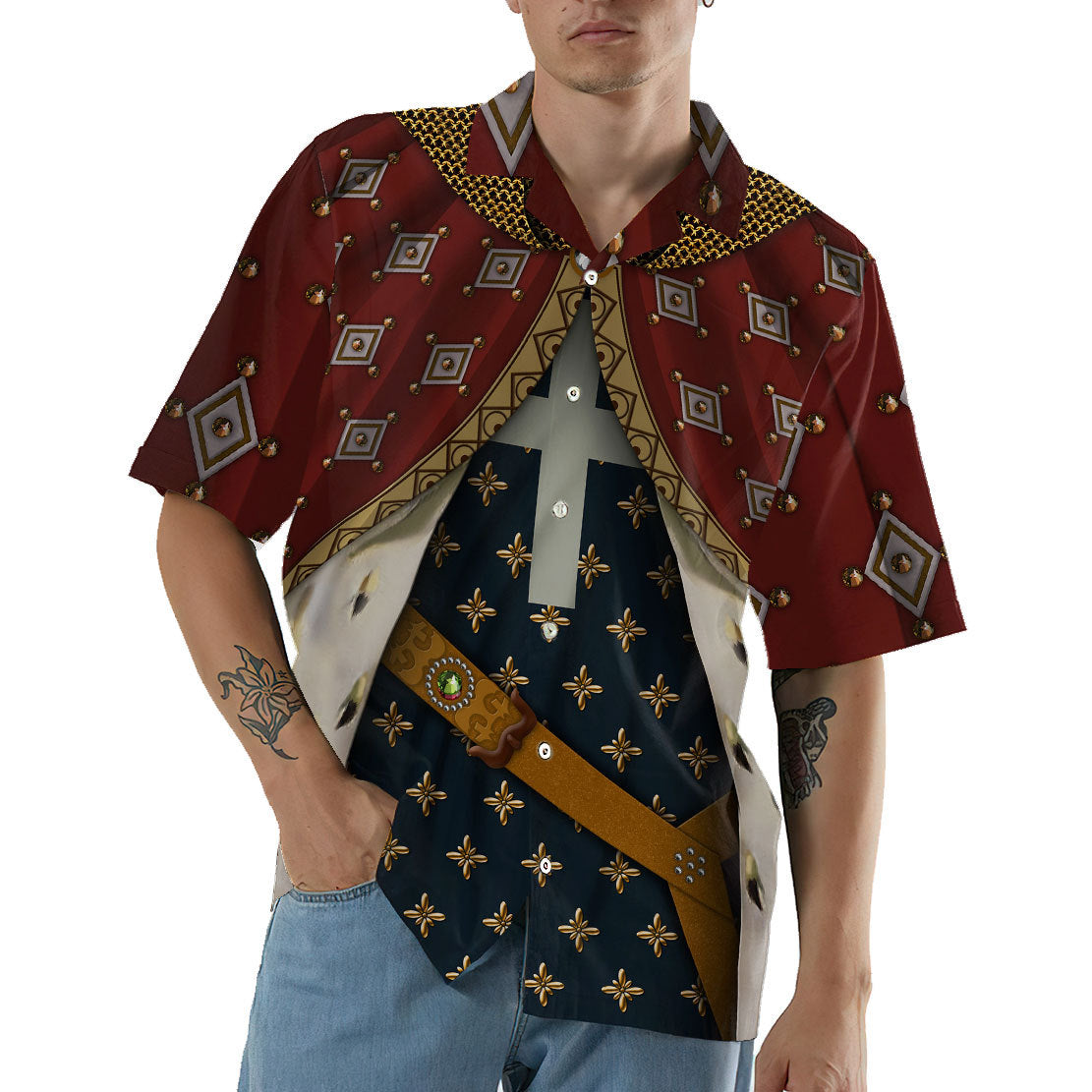 Custom Richard I Of England Hawaii Shirt