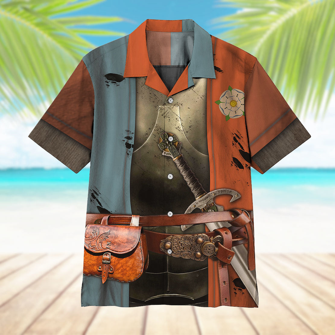 Custom Soldier Of The Blues And Royals Hawaii Shirt