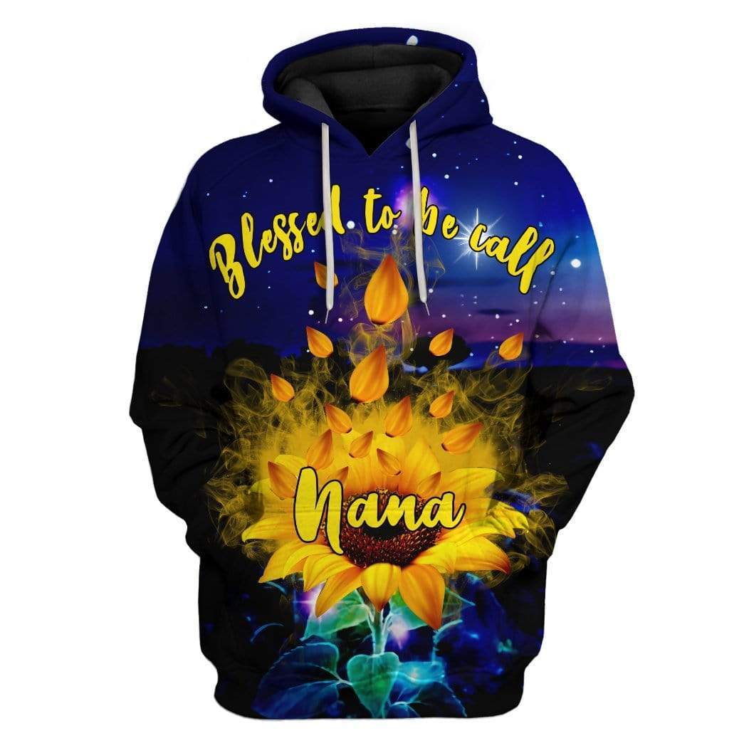 Custom T-shirt – Hoodies Blessed To Be Call Nana