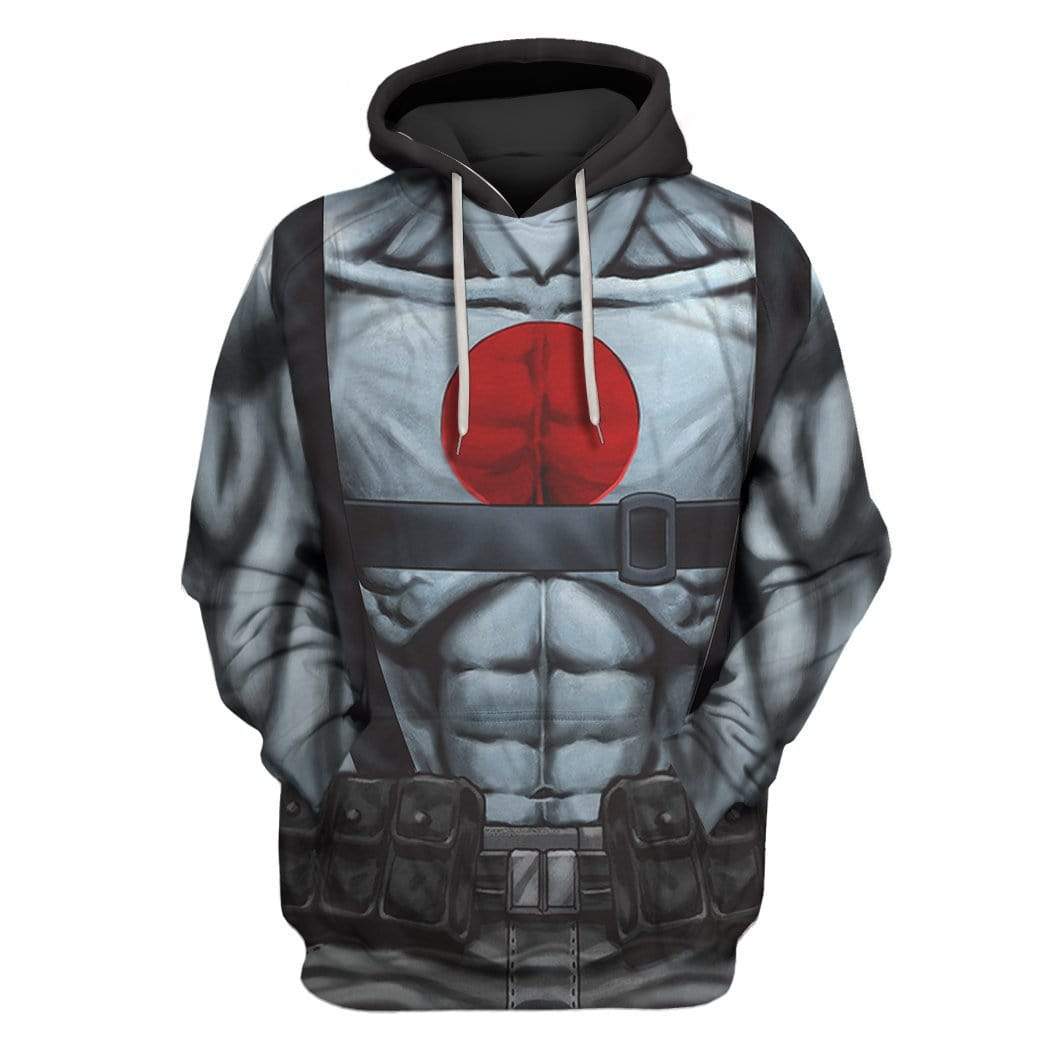 Custom T-shirt – Hoodies Bloodshot Shirtless Straps Apparel