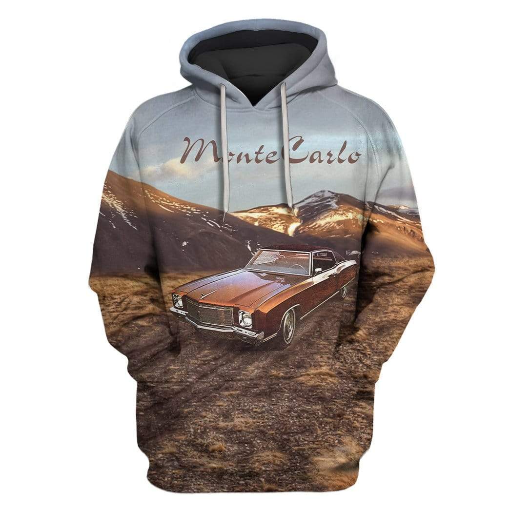 Custom T-shirt – Hoodies Chevy Monte Carlo Old Photo Apparel