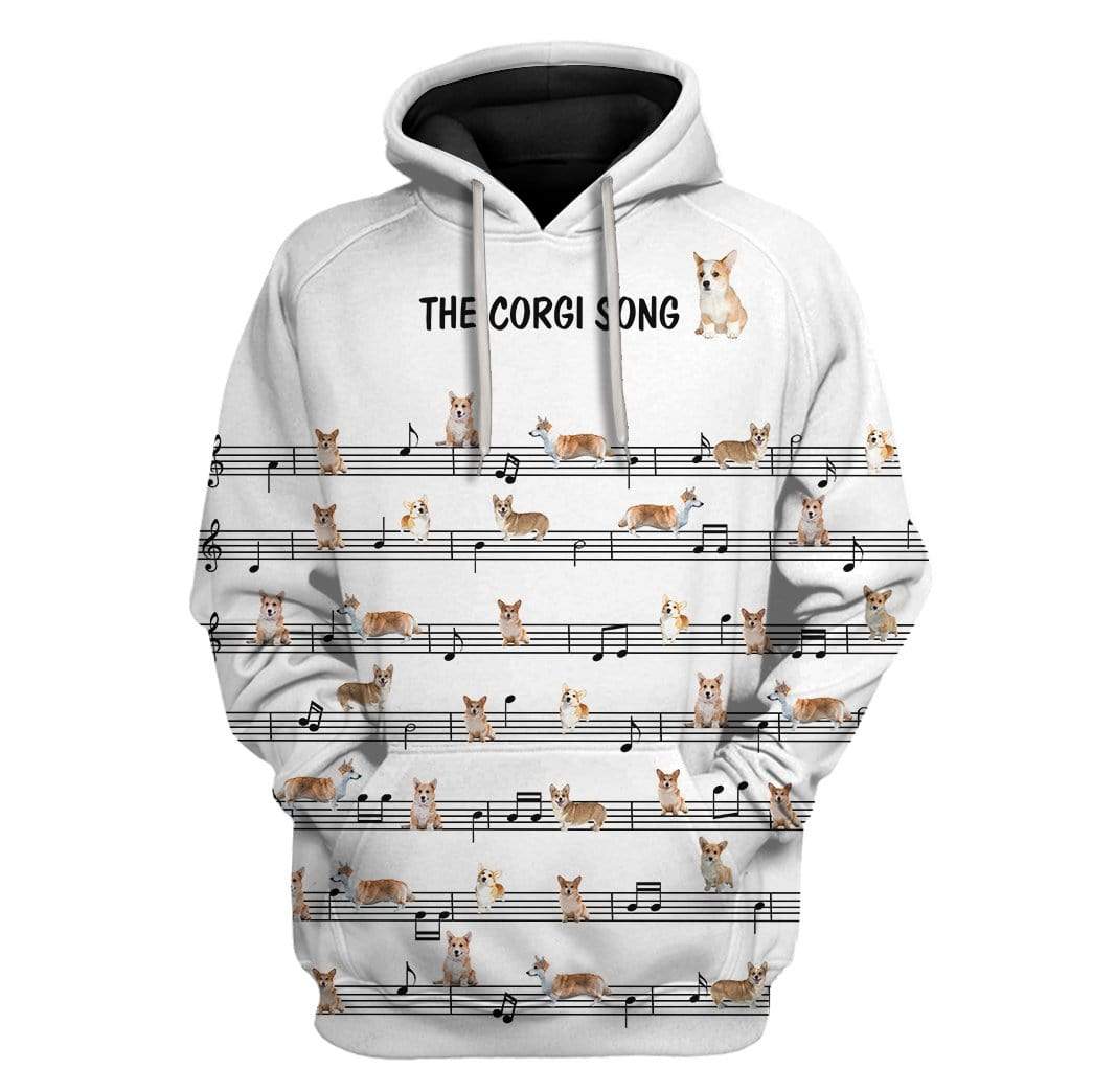 Custom T-shirt – Hoodies Corgi Song