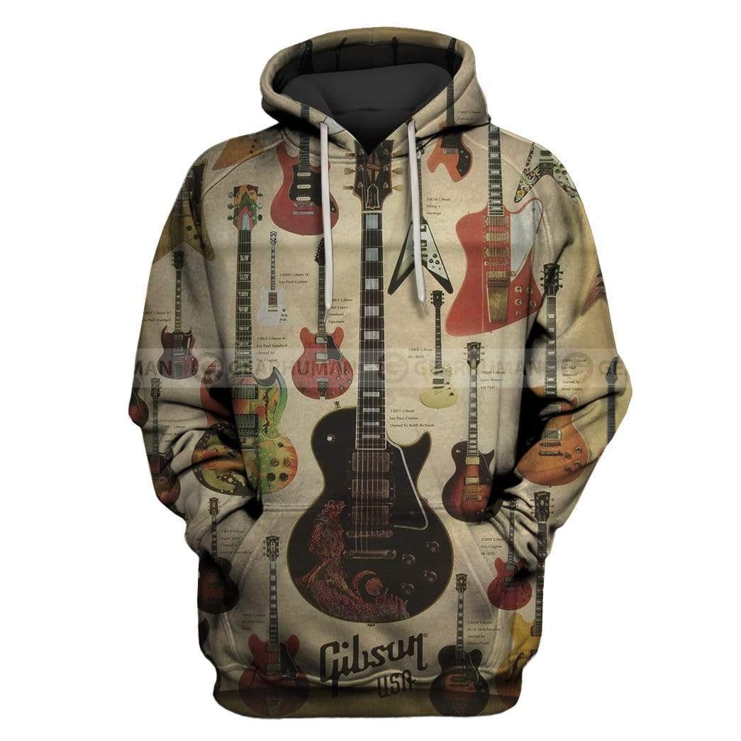 Custom T-shirt – Hoodies Electric Guitars Apparel