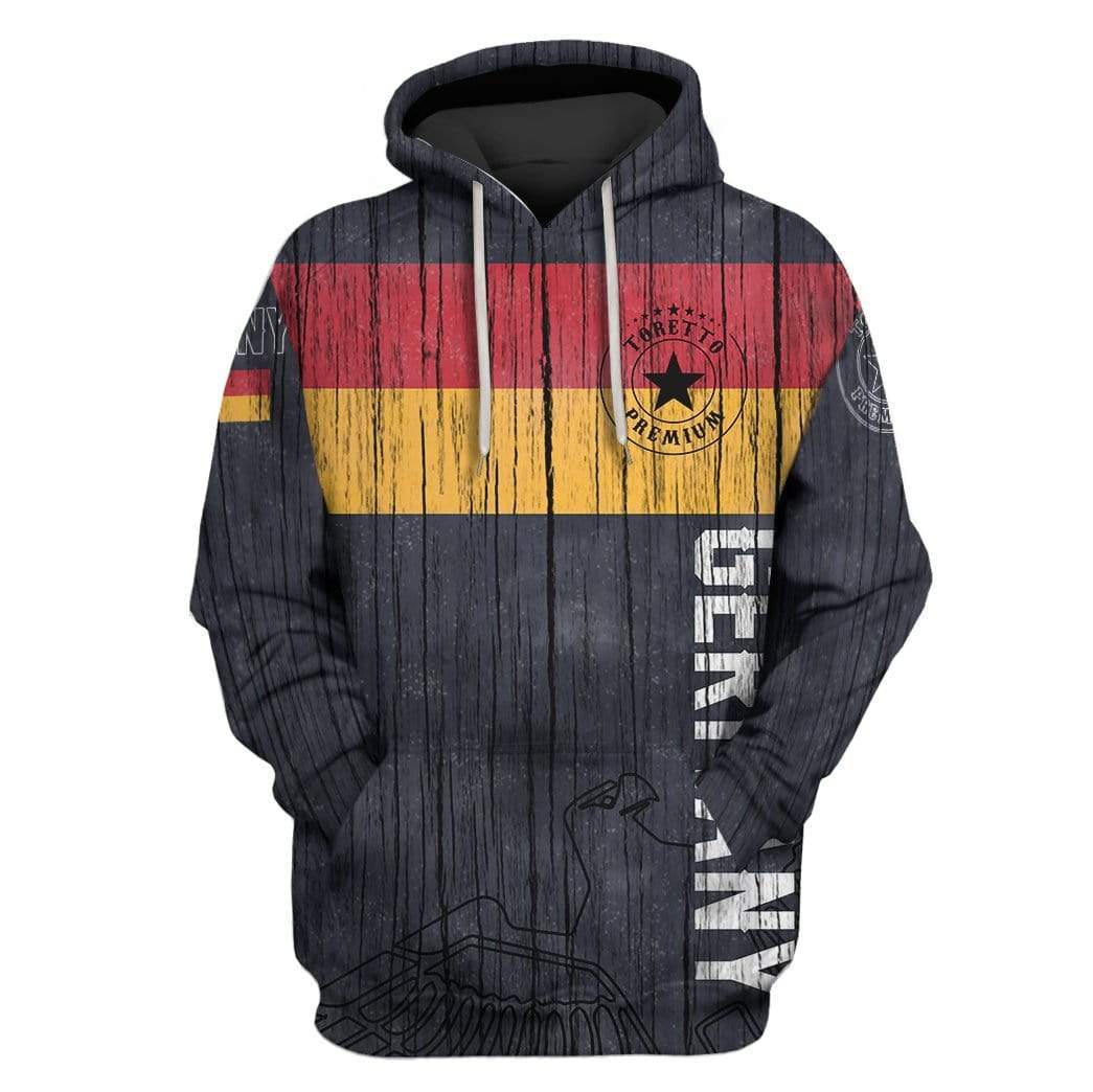 Custom T-shirt – Hoodies Germany flag Apparel