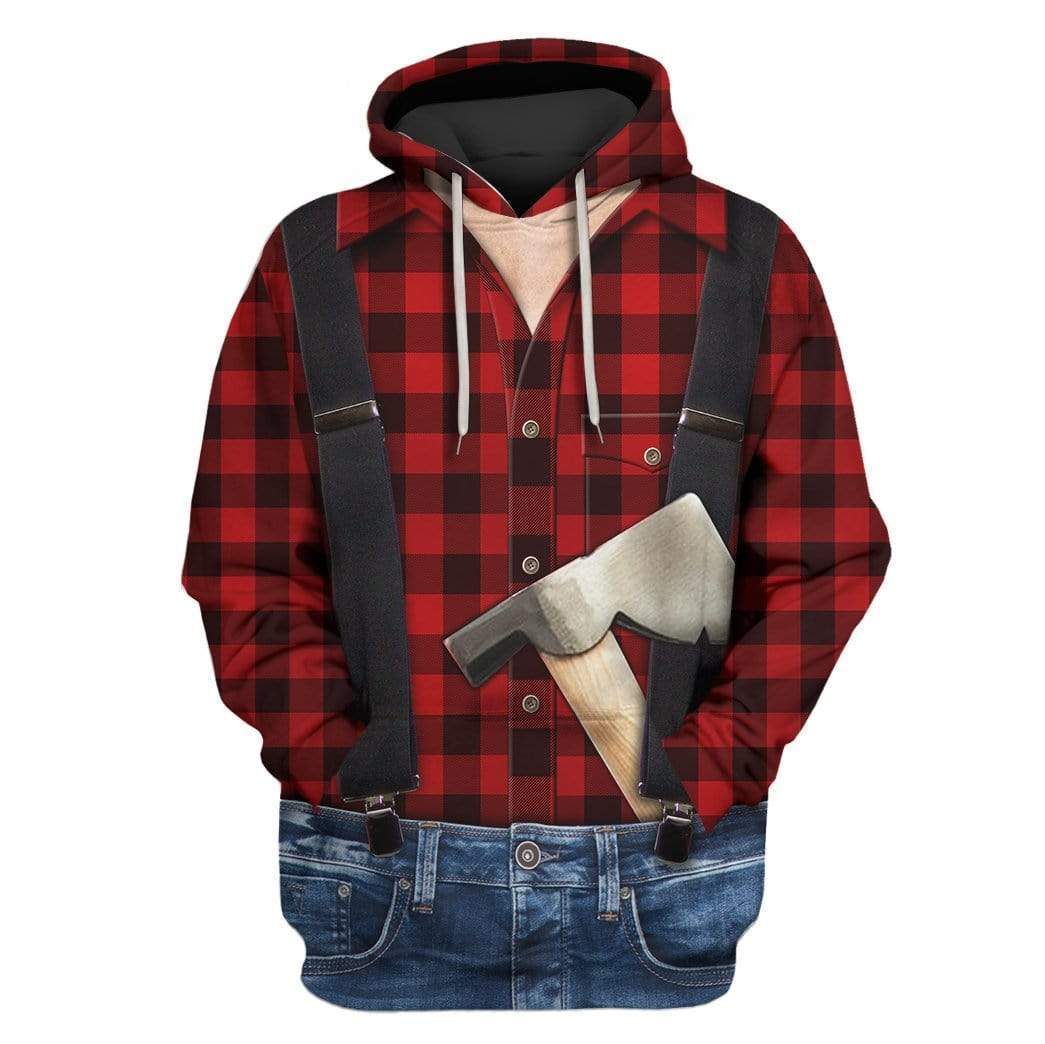 Custom T-shirt – Hoodies LumberJack Costume Apparel