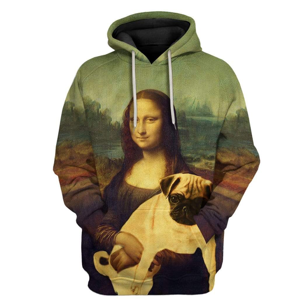 Custom T-shirt – Hoodies monalisa and pug