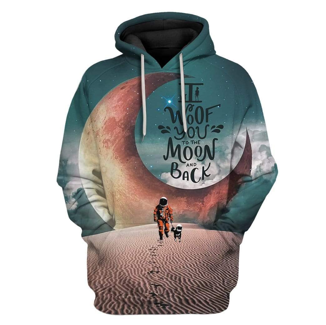 Custom T-shirt – Hoodies Moon Back