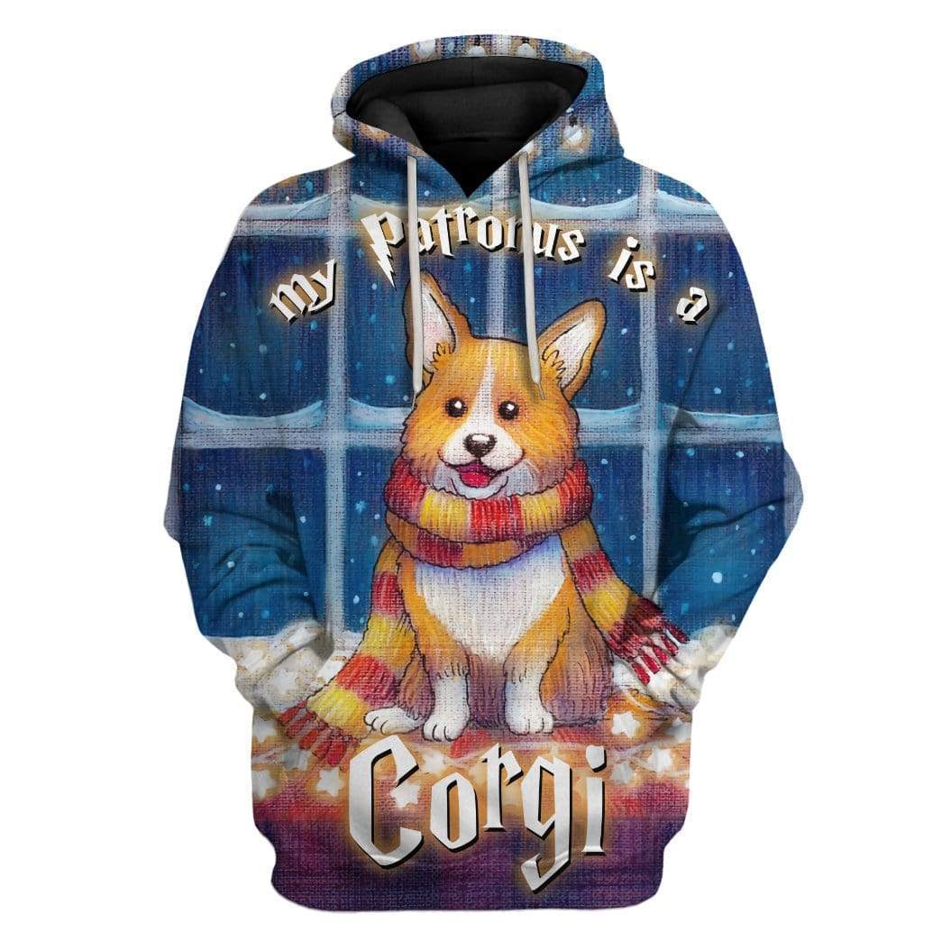 Custom T-shirt – Hoodies My Patronus Is A Corgi