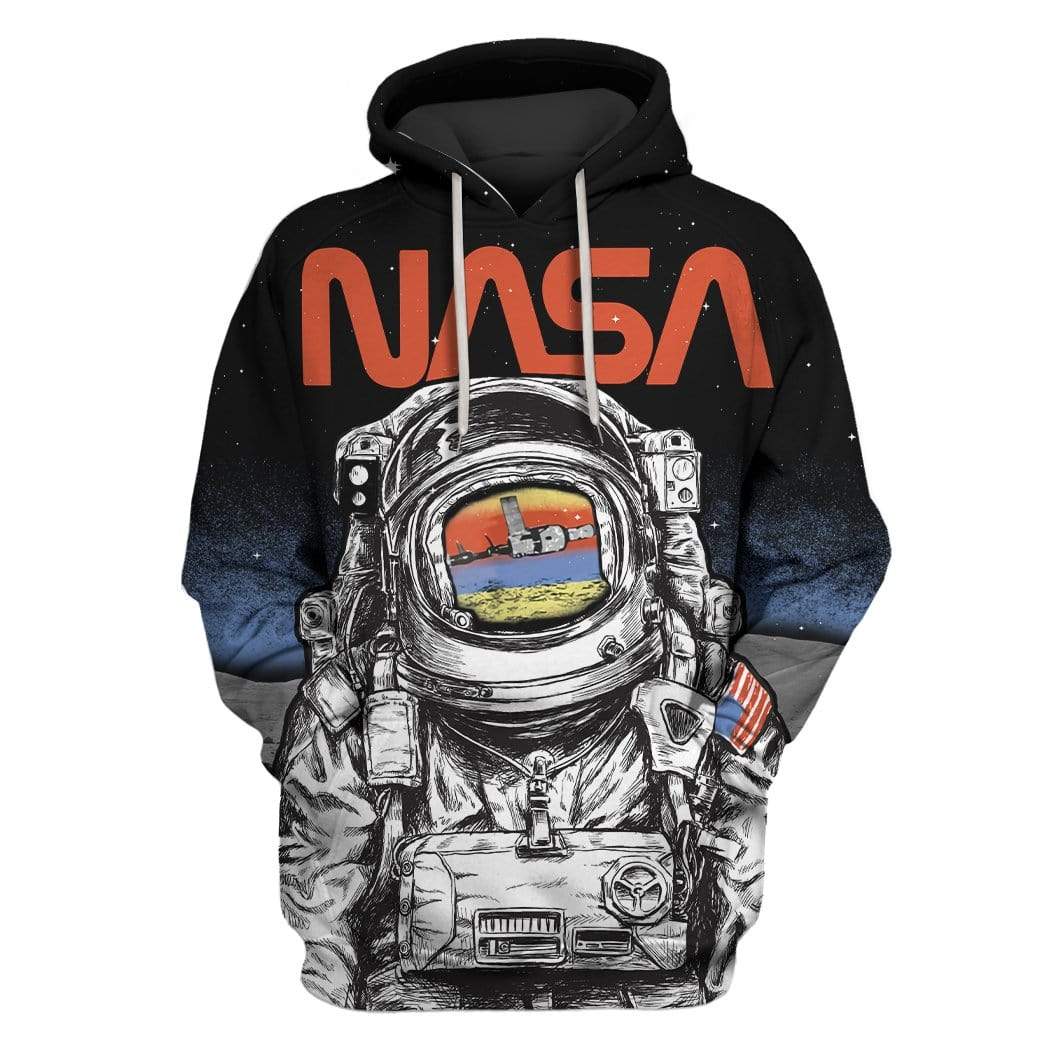 Custom T-shirt – Hoodies nasa astronaut Apparel