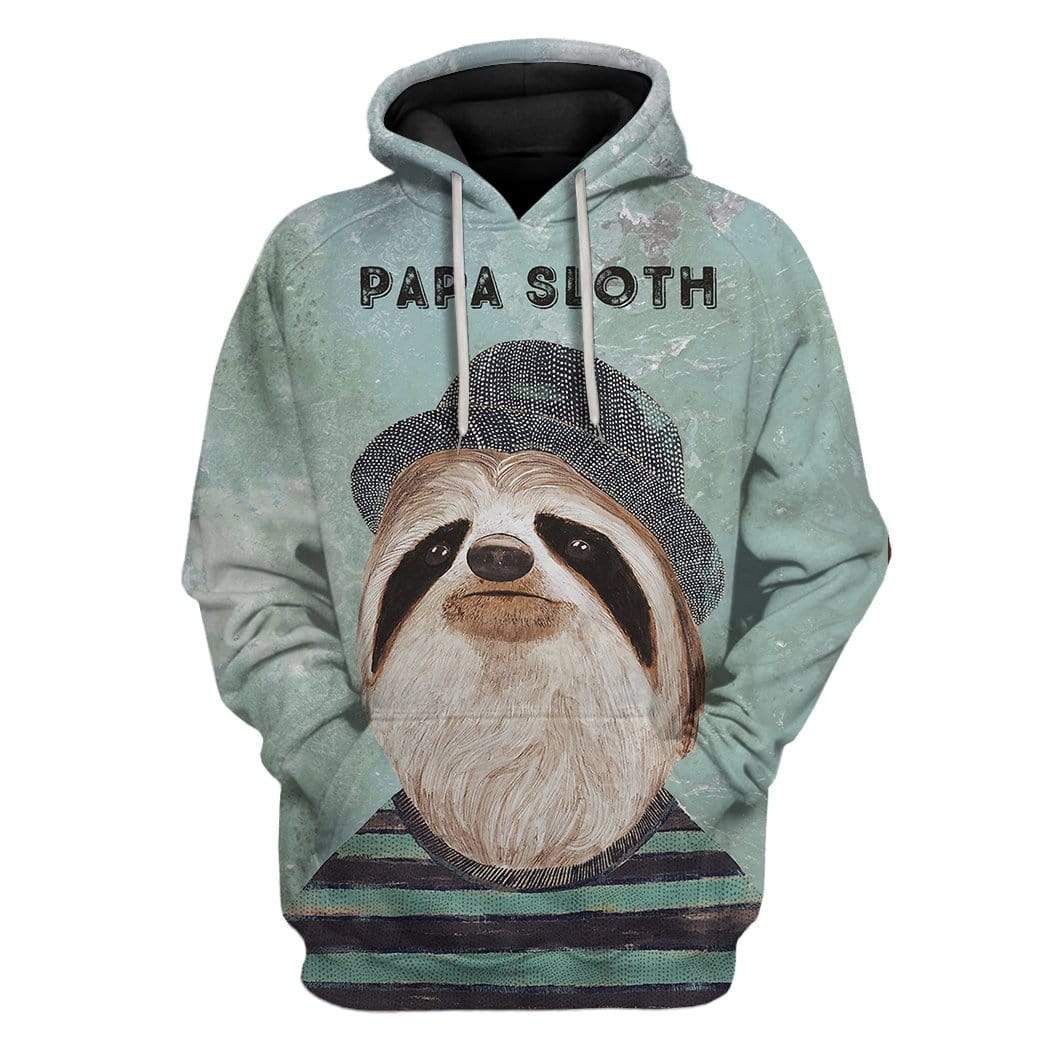 Custom T-shirt – Hoodies PAPA Sloth