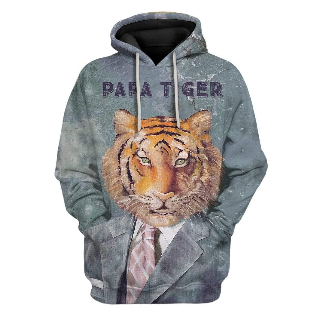 Custom T-shirt – Hoodies PAPA Tiger