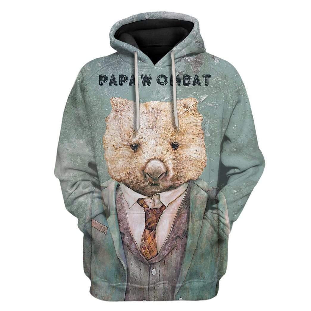 Custom T-shirt – Hoodies Papa Wombat