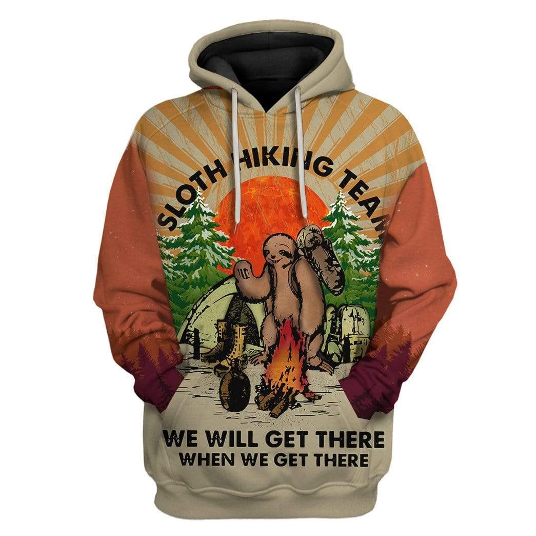 Custom T-shirt – Hoodies Sloth Hiking Team