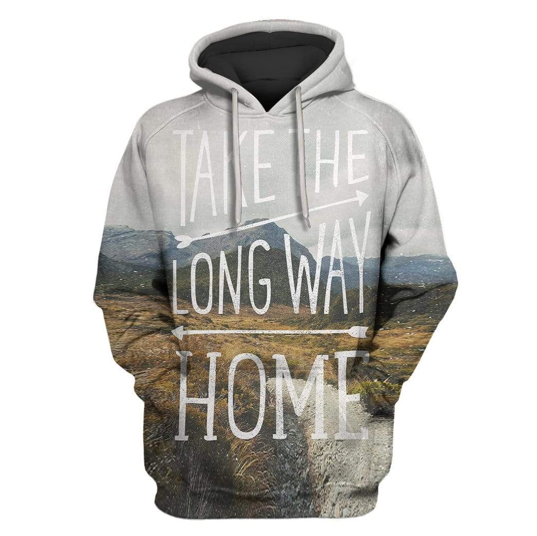 Custom T-shirt – Hoodies TAKE THE LONG WAY HOME Apparel