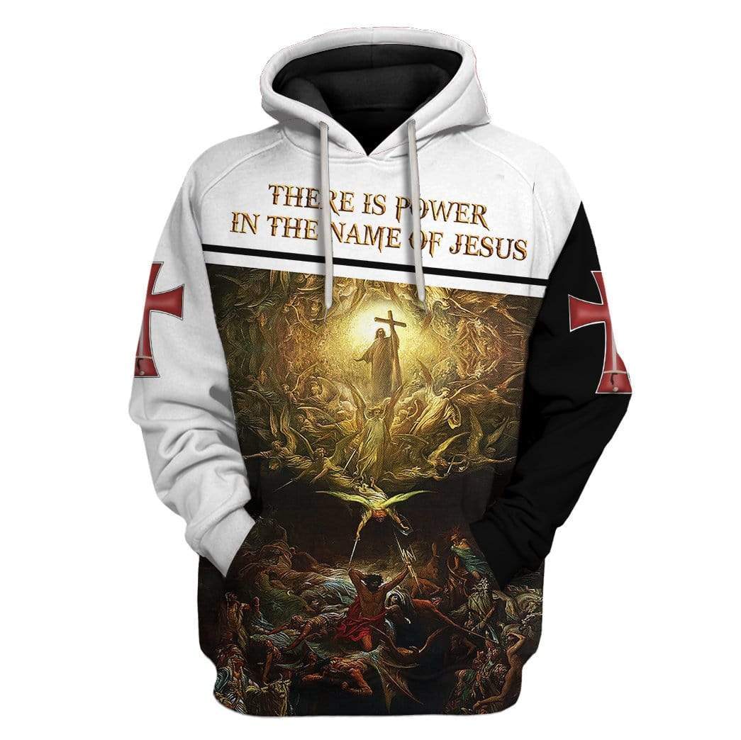 Custom T-shirt – Hoodies There Is Power In The Name Of Jesus