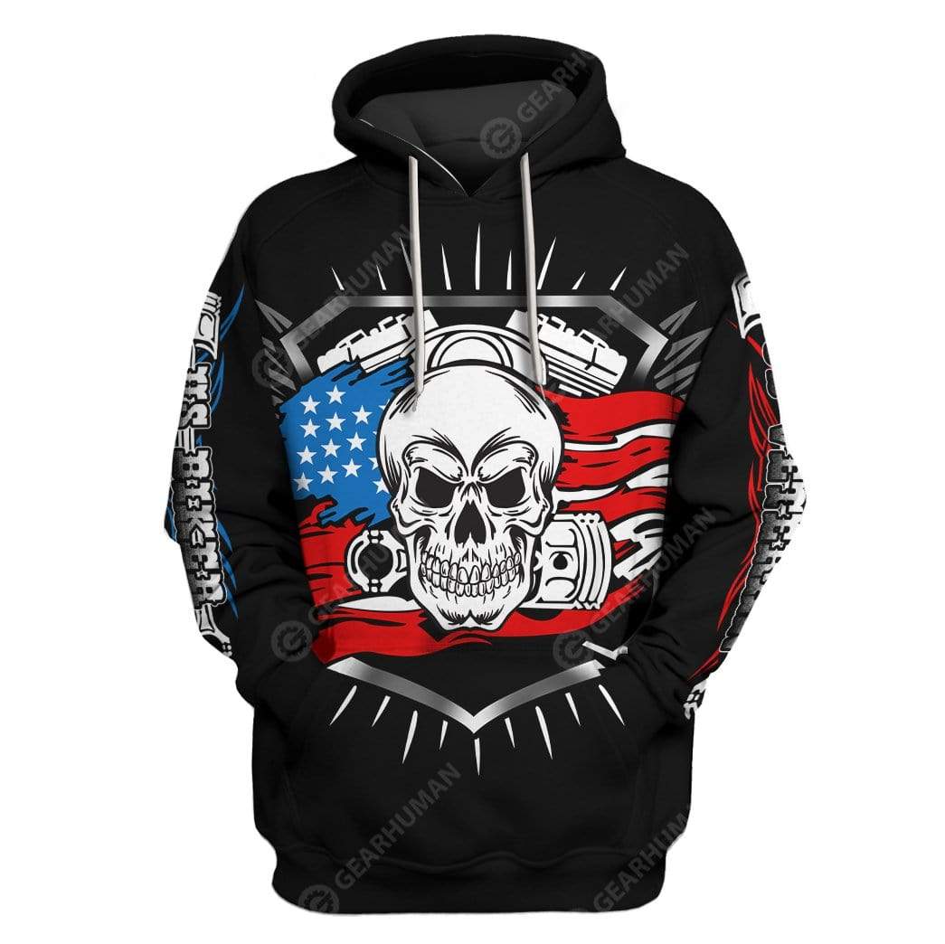 Custom T-shirt – Hoodies Veteran Biker